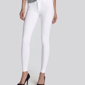 Hudson ‘Nico’ White Skinny Jeans 27